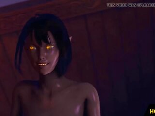 3d futanari witcher đồng tính triss merigold fucks yennefer ts