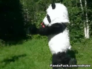 赤 ライディング フード ファック バイ panda
