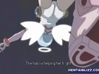 Masikip maliit hentai co-edukasyon lahat nakatali pataas at tentacles natagos brutally