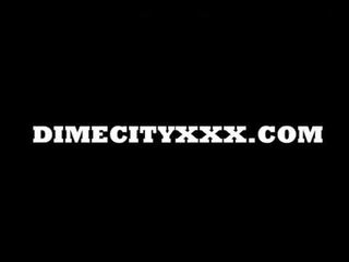 Dimecityxxx.com løvinne blir creampied