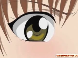 Leláncolva anime barna jelentkeznek dildoed punci és forró szopás merev pöcs