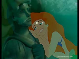 Ariel è distrutto a pezzi grande da re triton