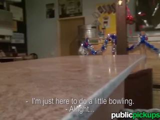 Mofos - Hot euro teen makes bowling look sexy