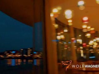 Kamera ëngjëll gëzon një i vështirë, i madh hotel qij! ujk wagner wolfwagner.date porno video