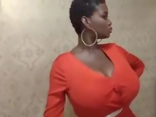 African Goddess with Massive Tits, Free Porn 37