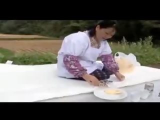 Altro grasso asiatico matura fattoria moglie, gratis porno cc