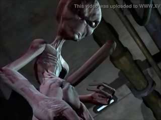 3d animasi: alien 1