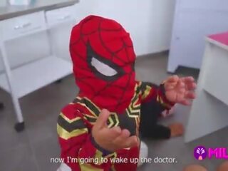Карлик spider-man defeats clinics злодій і гаряча maryam відстій його cock&period;&period;&period; герой або villain&quest;